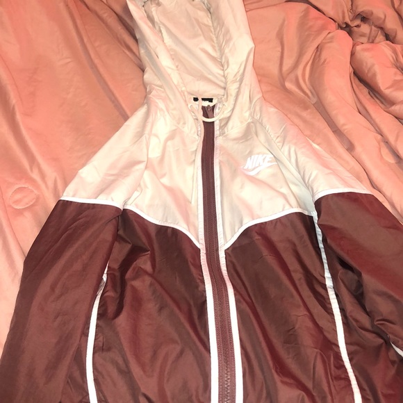 rose gold nike windbreaker